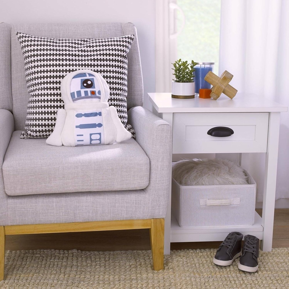 Disney Star Wars NEW R2D2 Plush Toy Blanket Convertible Pillow Kids - Picture 7 of 8